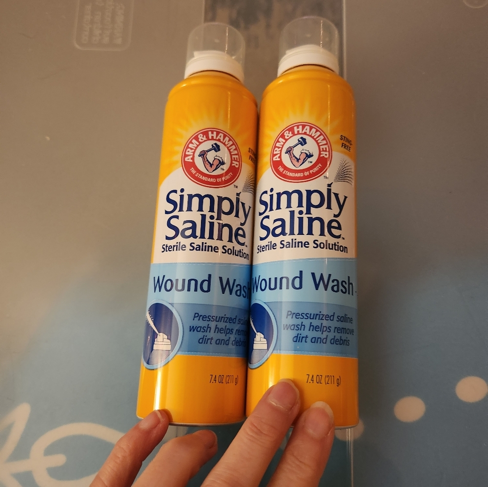 Simply Saline Wound Spray two